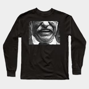 Teddy Roosevelt Facemask Long Sleeve T-Shirt